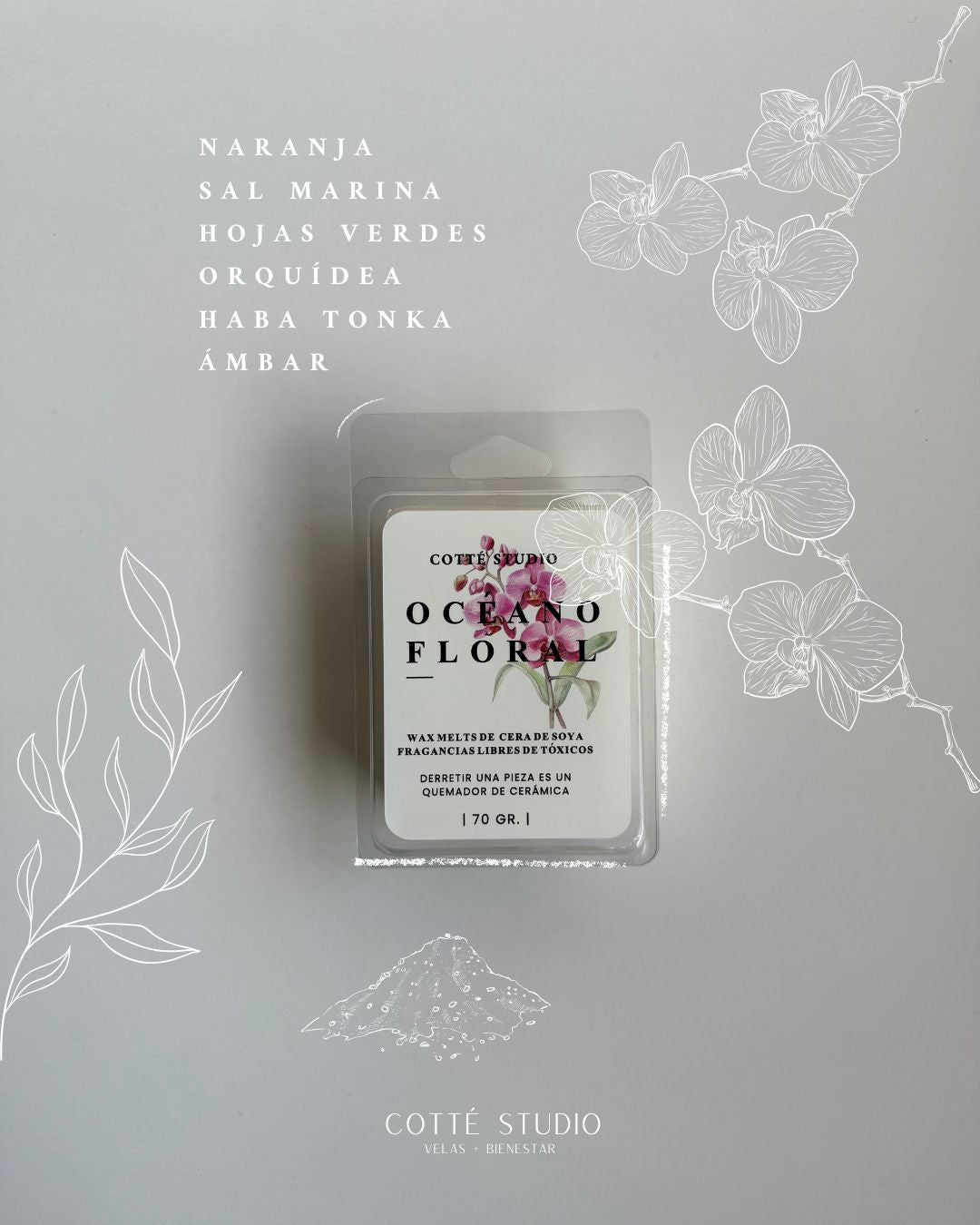 Wax Melt - Océano Floral