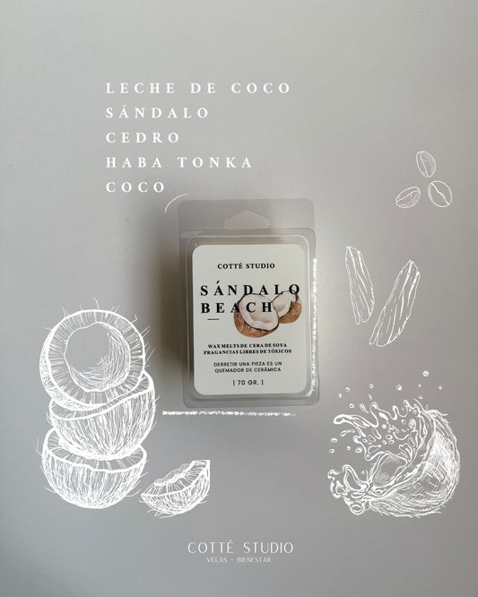 Wax Melt - Sándalo Beach
