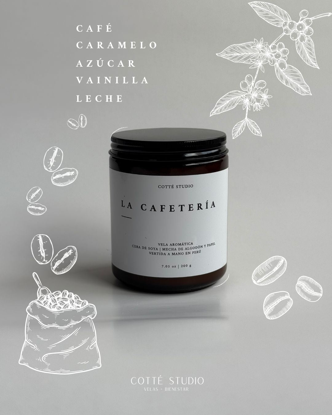 Vela Aromática - La Cafetería