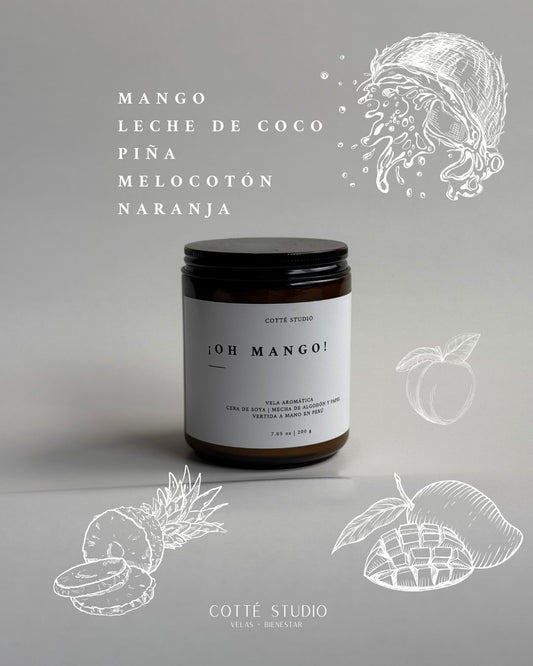 Vela Aromática - ¡Oh Mango!