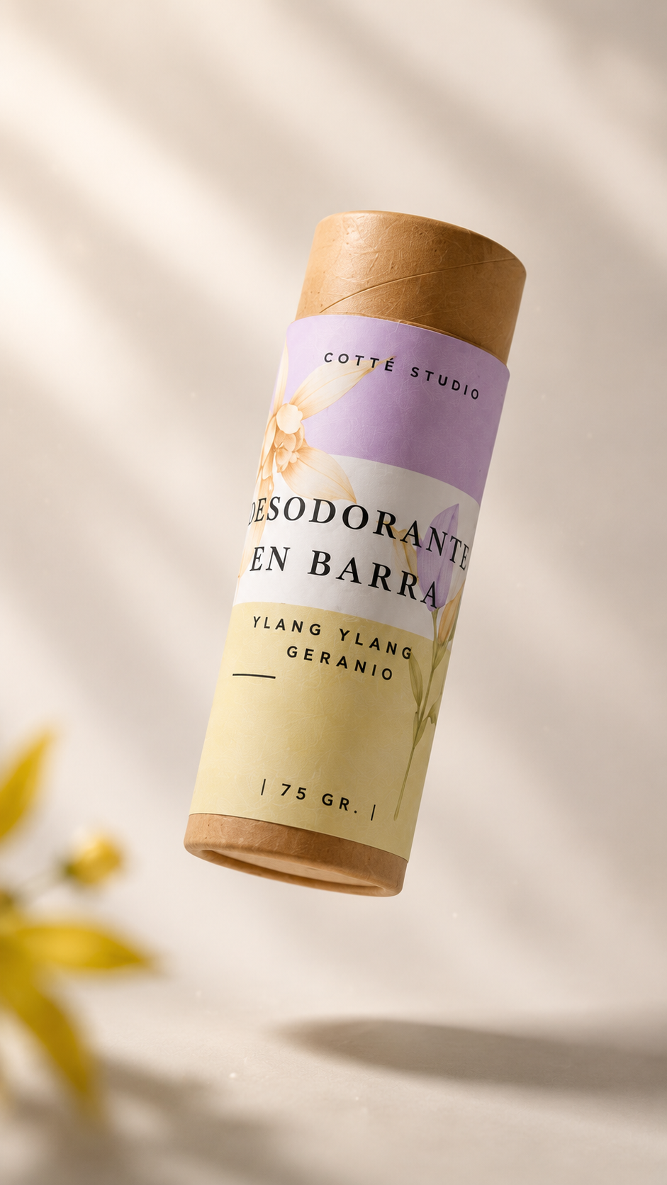 Desodorante en Barra de Ylang Ylang y Geranio
